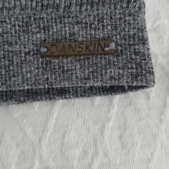 DANSKIN Grey Heather Razerback Adjustable Sports Bra - Picture 2 of 5